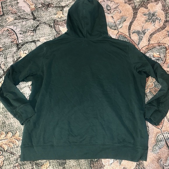 Levi's Hoodie PULLOVER Sweatshirt Men's XL XXL Dark Green - Picture 5 of 5